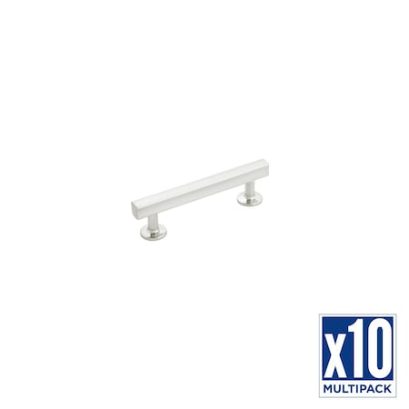 Hickory Hardware Pull 3-3/4 Inch (96mm) Center to Center, 10PK H077881SN-10B